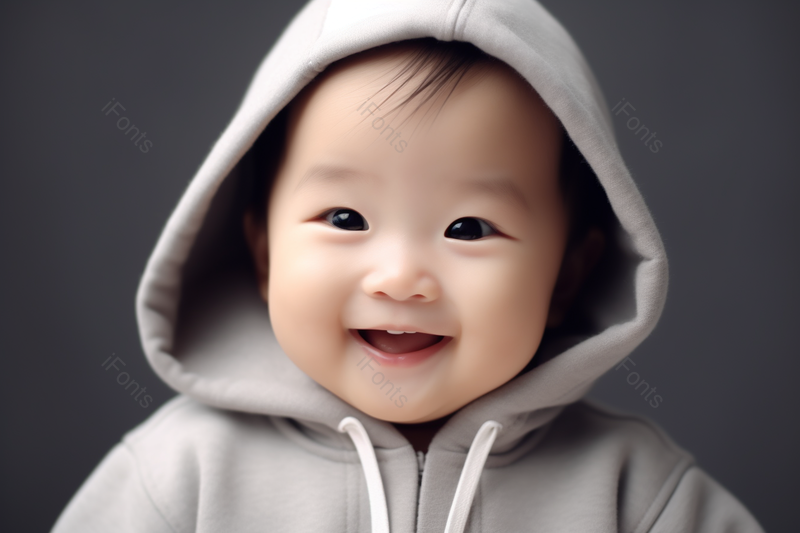 微笑的刚长出两颗牙齿的可爱宝宝,高清,摄影图,摄影图片,图片大全,摄影图免费下载